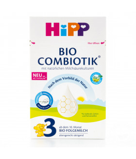 HiPP Stage 3 Organic  Baby Milk Formula With DHA (600g) - German Version 10+